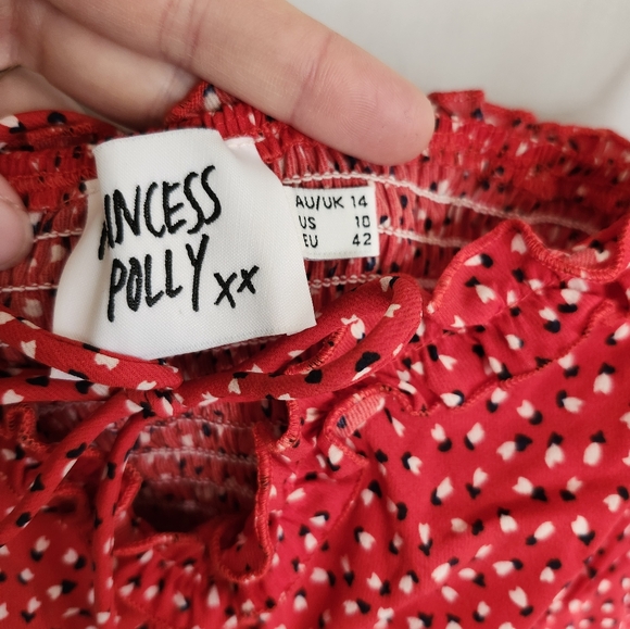 Princess Polly Red Midi Dress - Picture 4 of 9